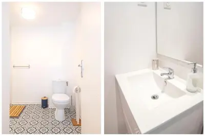 Salle de bains dans l'établissement KASA SAINT QUENTIN - Tout équipé & Cosy