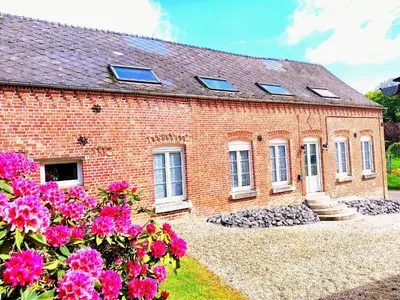 Jardin de l'établissement Gîte la bocagère