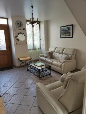 Coin salon dans l'établissement Le Relais de la Bulle Enchantée