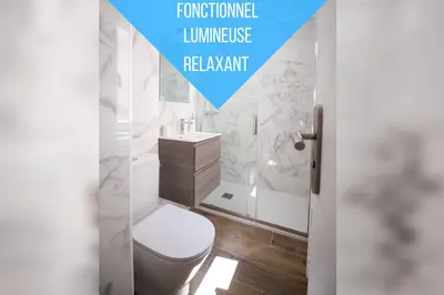 Salle de bains dans l'établissement Self Checkin Automatique - Downtown - EUROPE CHIC
