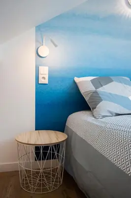 Un ou plusieurs lits dans un hébergement de l'établissement Self Checkin Automatique - Downtown - ANTARCTIQUE