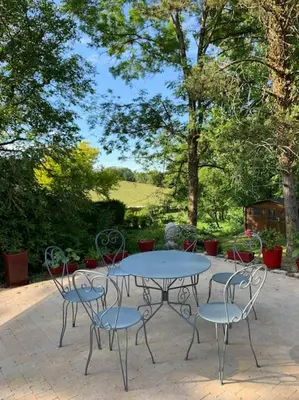 Jardin de l'établissement Gîte Mac Arthur