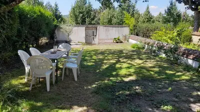 Jardin de l'établissement Chez Thomas