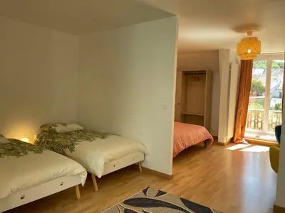 Un ou plusieurs lits dans un hébergement de l'établissement La Bastide Champenoise - Chambres d'hôtes