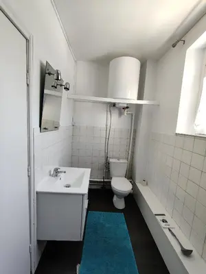 Salle de bains dans l'établissement studio Le 46 bis