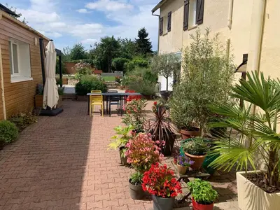 Jardin de l'établissement Le Temps retrouvé