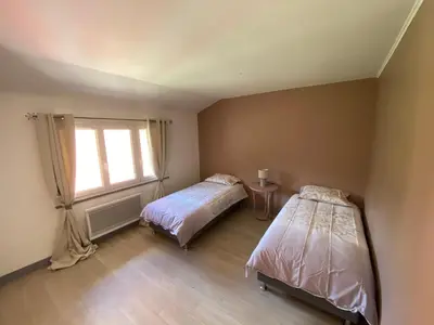 Un ou plusieurs lits dans un hébergement de l'établissement La ferme Sainte-Damaris de la Maurienne
