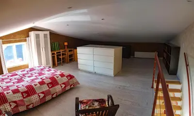 Un ou plusieurs lits dans un hébergement de l'établissement Élégante maison moderne en Ardennes françaises - Tout le confort pour un séjour mémorable