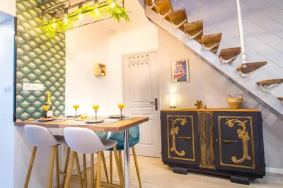 Plan de l'établissement Sauna - Le loft des remparts - FloBNB