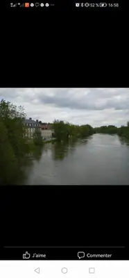 Vue sur la rivière ou le fleuve situé(e) à proximité de la maison de vacances