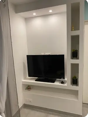 Télévision ou salle de divertissement dans l'établissement Logement entier proche centre ville