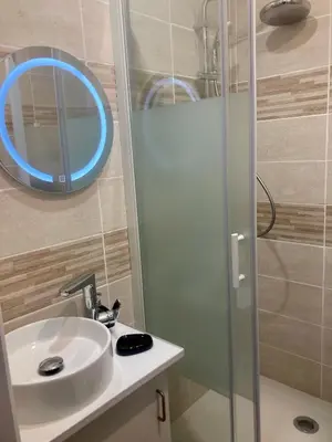 Salle de bains dans l'établissement Le Foch