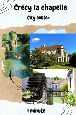 Plan de l'établissement Appartement studio O fil de l'O à 12 kilomètres de Disneyland Paris