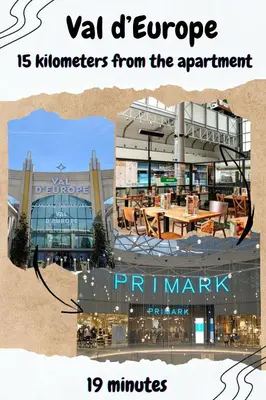 Plan de l'établissement Appartement studio O fil de l'O à 12 kilomètres de Disneyland Paris