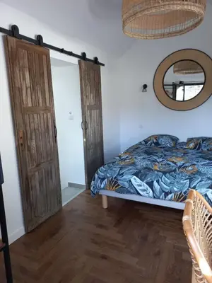 Un ou plusieurs lits dans un hébergement de l'établissement Villa Cosy Pierrefonds