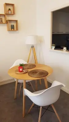 Télévision ou salle de divertissement dans l'établissement Studio au pays du Champagne