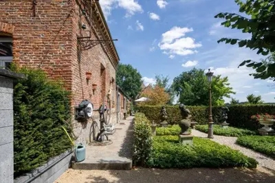 Jardin de l'établissement Au Chantecler