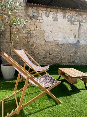 Plan de l'établissement Gîte La Hallette au cœur du vignoble Champenois, classé 2 étoiles