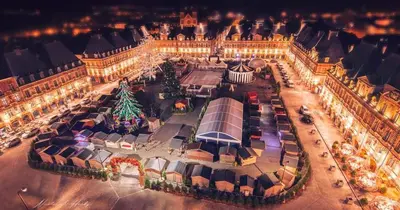 Vue générale sur Charleville-Mézières ou vue de la ville depuis l'appartement