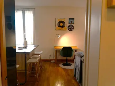 Coin salon dans l'établissement Le Paisible par Picardie Homes