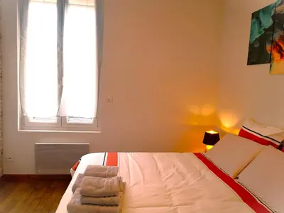 Un ou plusieurs lits dans un hébergement de l'établissement Le Paisible par Picardie Homes