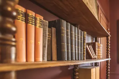 Bibliothèque dans l'appartement