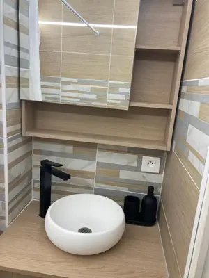 Salle de bains dans l'établissement La fine bulle! Magnifique appartement pour votre séjour en CHAMPAGNE