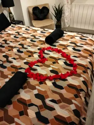 Un ou plusieurs lits dans un hébergement de l'établissement LoVe & ReLaX