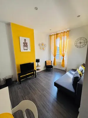 Un ou plusieurs lits dans un hébergement de l'établissement Pétille en champagne - 1 chambre - Terrasse