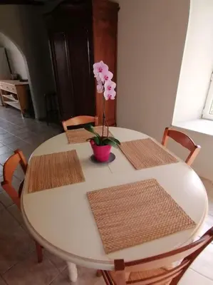 Plan de l'établissement Charmant gîte : Les flambeaux