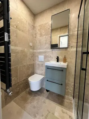 Salle de bains dans l'établissement Studio 54