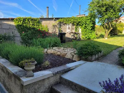 Jardin de l'établissement Maison Lombardi - Gite 6 Personnes 4 étoiles