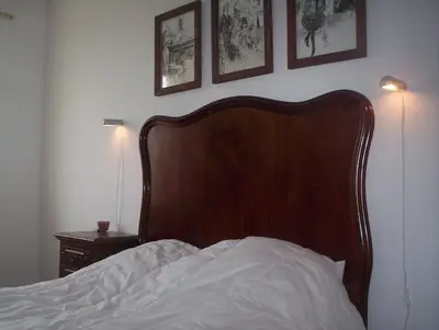 Un ou plusieurs lits dans un hébergement de l'établissement Hotel de la Gare