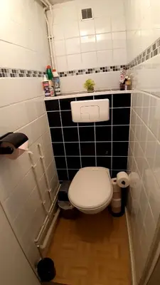 Salle de bains dans l'établissement Chez Marie et Daniel