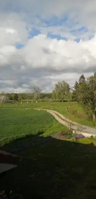 Paysage naturel près de la maison d'hôtes