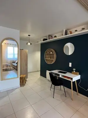 Salle de bains dans l'établissement Petit cocon en hyper-centre
