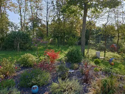 Jardin de l'établissement Gîte Nature et détente