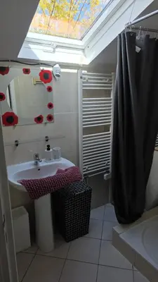 Salle de bains dans l'établissement Super Appartement 3 pièces avec Piscine