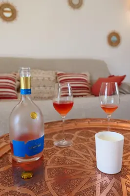Boissons dans l'établissement Lodge de la Vigneronne