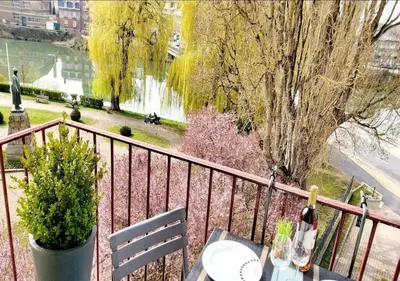 Vue sur la rivière ou le fleuve situé(e) à proximité de l'appartement