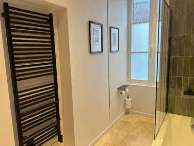 Salle de bains dans l'établissement Bella Vita
