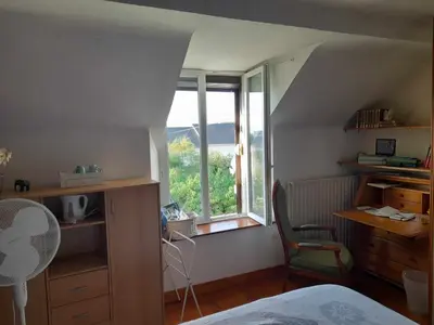 Cuisine ou kitchenette dans l'établissement Au Moulin de la Tour