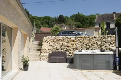 Plan de l'établissement Gîte aux trois suites parentales et son jacuzzi