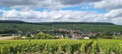 Paysage naturel près de la maison de vacances