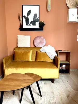 Coin salon dans l'établissement Terra Cotta # REIMS
