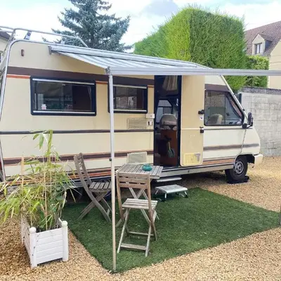 Camping-car vintage insolite