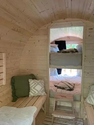 Un ou plusieurs lits dans un hébergement de l'établissement Le Hameau