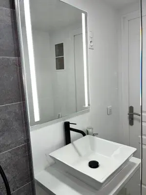 Salle de bains dans l'établissement Appartement Centre-ville